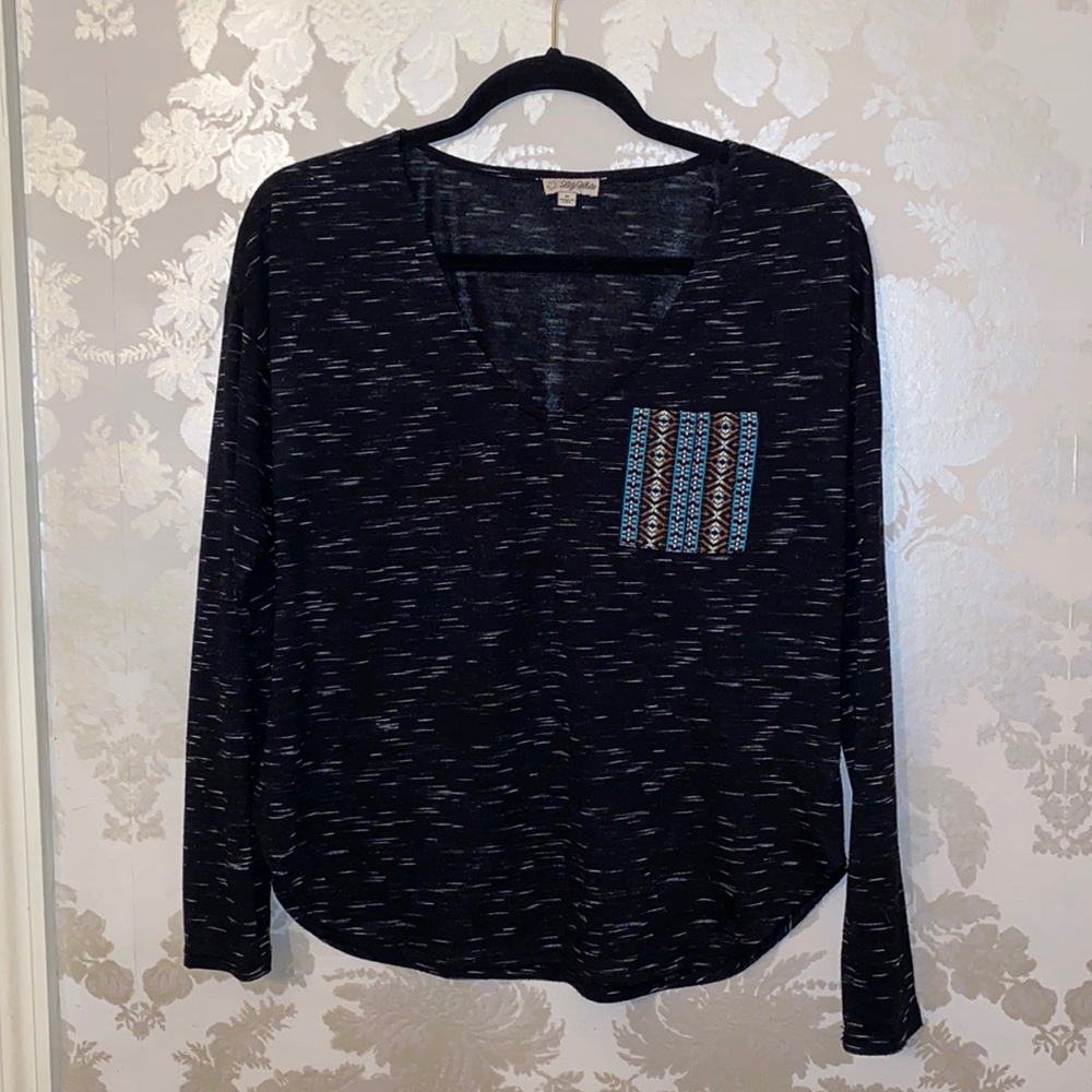 Long sleeve blouse